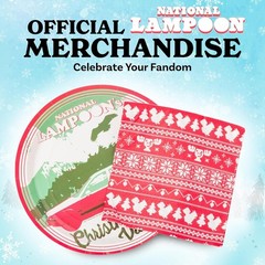32-Pack National Lampoon’s Partyware: Elegant Plates & Napkins for Holiday Cheer