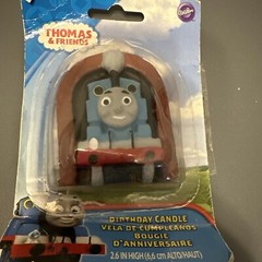 Thomas & Friends Thomas Tank Engine 2.6″ in Birthday Candle Cake Topper – New!
