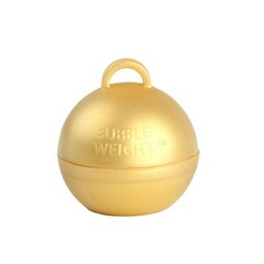 Bubble Weight Balloon Weight, 35g, Metallic Gold, 10 Piece