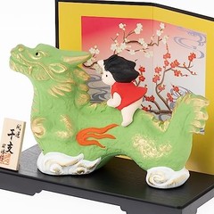 Seto Togei Co. Ltd. 2024 Zodiac Ornament Compact Dragon (Taro) Ornament New