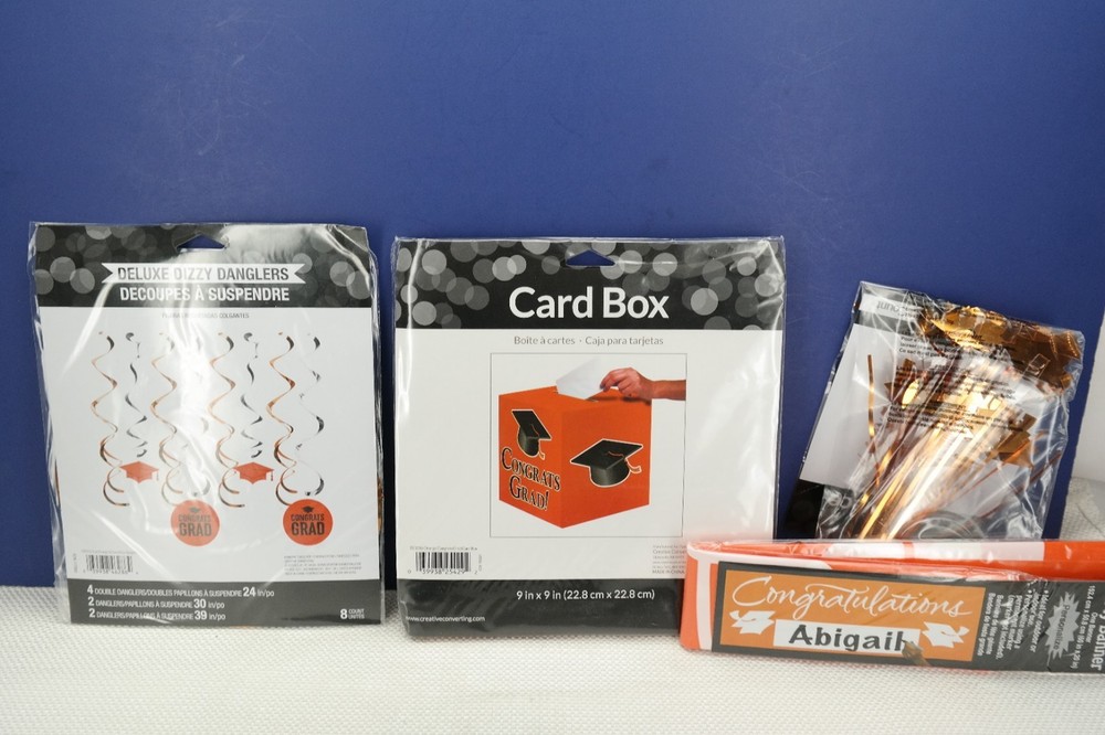 «Abigail» Personalized Graduation Decorations Kit by Creative Converting TF
