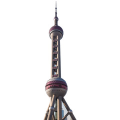 H13169 Oriental Pearl Tower Shanghai Radio TV Tower Cardboard Cutout Stand up