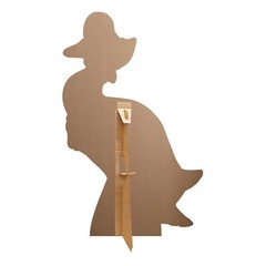 Duck Blue Bonnet Cardboard Cutout 91cm with Free Mini Standee – Easter Goose