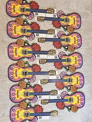 Beistle Fiesta Cutouts Cinco De Mayo Decor 27 Pcs Sombrero Fiesta Guitar Vtg ‘91