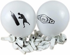 20 Pcs Boxing Latex Balloons Boxing Glove Boxing Match Party Balloons Sport B…