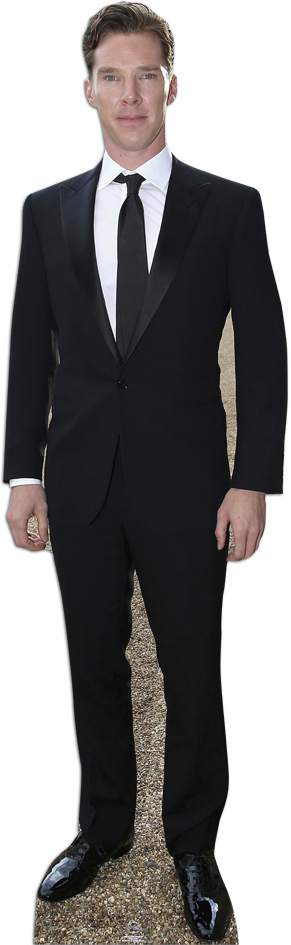 BENEDICT CUMBERBATCH LIFESIZE CARDBOARD CUTOUT / STAND UP STANDEE Actor British