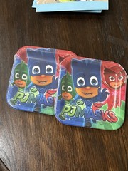 PJ Masks Party Supplies, Square Party Plates (8-Count) 2 Packs NEW