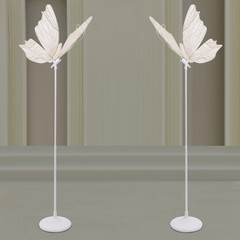 Wedding Butterfly Floor Lamp,2PCSCreative Butterfly Ceiling Lights Decoration,