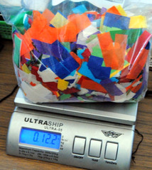 Multicolor Mix Tissue Paper Confetti Rectangles Biodegradable Flutter 2″ x 3/4″