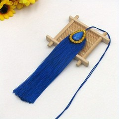 1X Crystal Tassel Pendant DIY Craft Accessories Clothing Curtain Bag Decor Multi