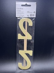 Number 2 Picks – 4 Piece Set (7.5 in) Decorative 2 In Gold