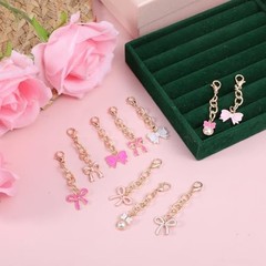 30pcs Bows Keychains Party Favors Cute Bowknot Keys Chains Bows Birthday Party