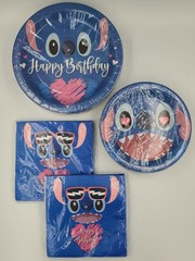 Stitch Party Supplies 150pcs