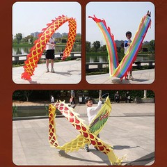 Chinese Style Dragon Dance Props for Children Carnival Festival Chinese New Year