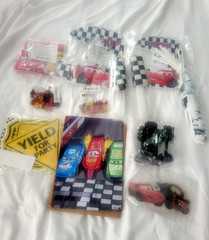 Disney Pixar Lightning McQueen Car Party Supplies Table Decor Favors Banners