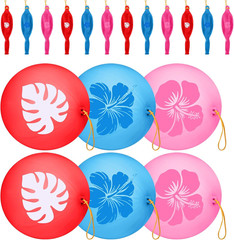30 Pcs Cartoon Punch Balloons Bulk for Party Game Favors 18 Inch Punching