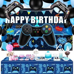 Video Game Party Decorations 34 Pc Gamer Birthday Supplies Skylety Video Game
