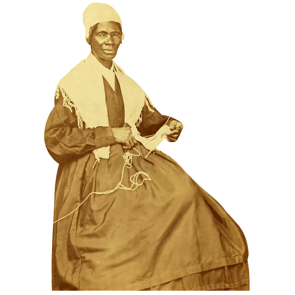H10404 Sojourner Truth Abolitionist Womens Civil Rights Cardboard Cutout Standee