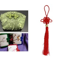 Traditional Costume Fortune Pendant Chinese Knot Hanging Decor for Home Office