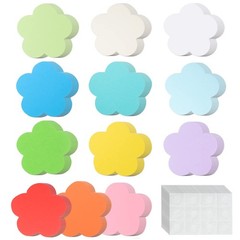 Assorted Colors Large Paper Flower Shape Die Cuts Cutouts Summer 240 Pcs Set