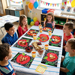 171 Pcs Back to School Decorations Party Supplies for Classroom, 9″ Plates | Ser