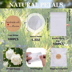 150g Biodegradable Confetti, Dried Hydrangea Flower Petals with Handmade with…