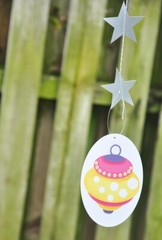 Ramadan Eid Lantern Hanging Silver Stars (4 Pack) Islamic Holiday Decoration