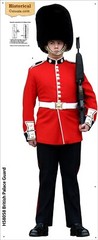 H58058 British Palace Guard Cardboard Cutout Standee Standup