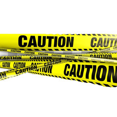 Zombie Prop Building-CAUTION-Barricade Fright Tape-Costume Party Decoration-30ft