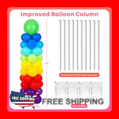 Adjustable Balloon Column Stand for Events Up to 78 Inches Tall