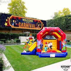 Welcome To The Carnival Banner – Large, 120X20 Inch | Carnival Banner