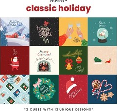 PopBox Pop-Up Christmas Card with Confetti Surprise Gift Box Explosion