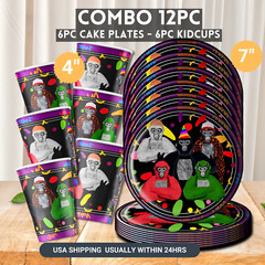 Gorilla tag Party Supplies happy birthday centerpiece decoration gift balloon