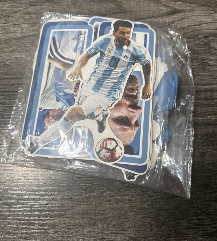 Soccer Star Messi Party Supplies Decorations Ballons Kit Party Favors