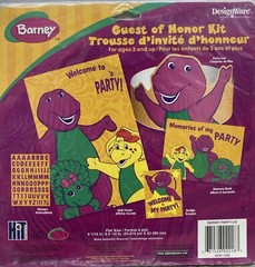 Barney Guest Of Honor Kit