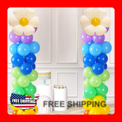 Adjustable Balloon Column Stand for Events Up to 78 Inches Tall