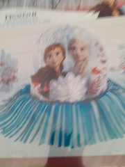24 DISNEY FROZEN II Elsa Party TABLE DECORATING KIT Centerpieces FOIL BALLOON