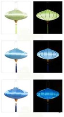 Retro Chinese Lantern Waterproof Outdoor Cloth Lantern Party Festival Decor