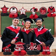 10PCS Graduation Party Decorations Class of 2026 Congrats Grad Table Centerpi…