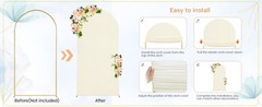 Class of 2026 Arch Backdrop Cover Background Congrats Grad Prom Party Decor