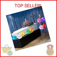 Sumind 36 Pieces Release Colorful Memorial Day Funeral Balloons Remembrance Ball