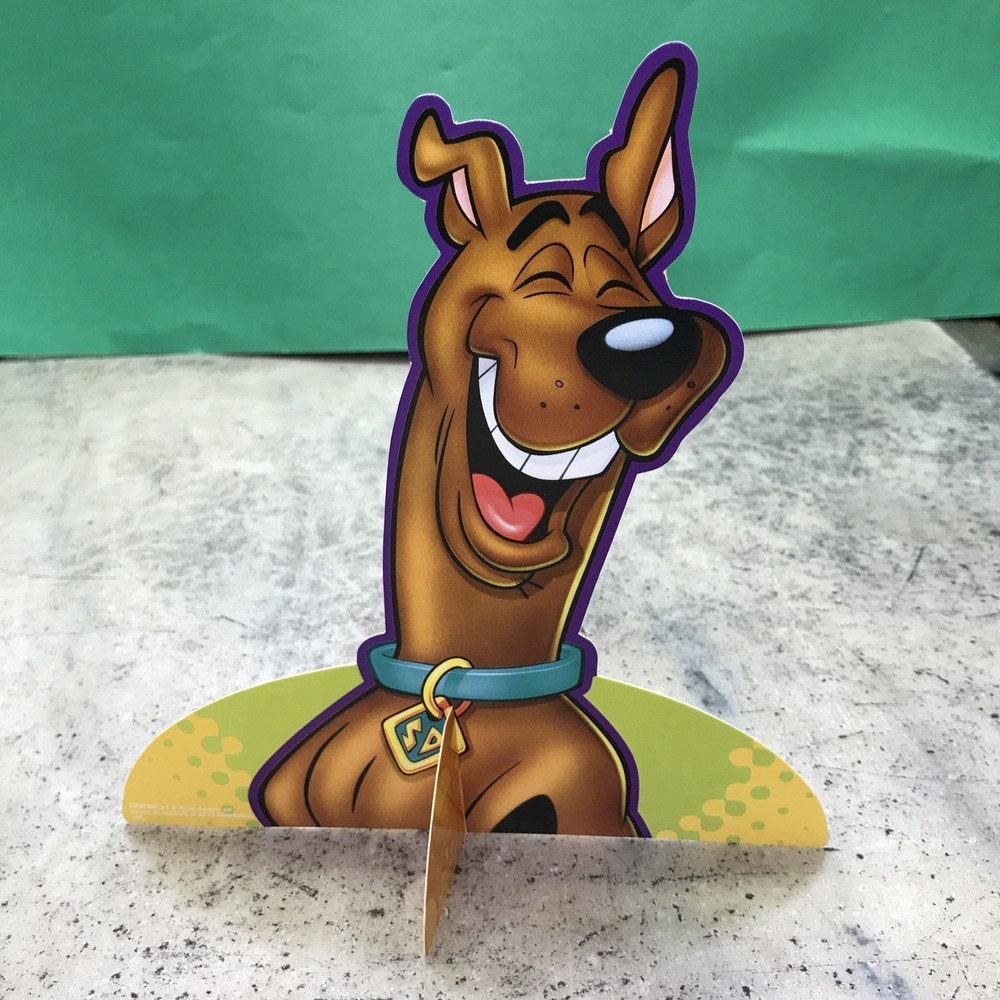 Vintage Scooby Doo Birthday Party Table Centerpiece Decor Halloween Party Stande