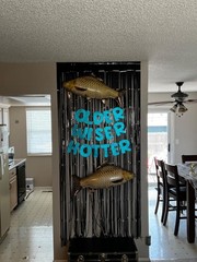 3pcs 33inch fish balloons for fish decorations,gone fishing party decorations…