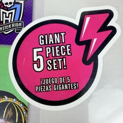 Monster High WALL BANNER 5 Piece Set 6ft DECORATING KIT Birthday Party Supplies