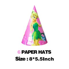 TinkerBell Birthday Party Supplies Set Plates Cups Tablecloth Napkins