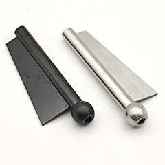 3Pcs Metal Straw Tube Party Accessories Gold/Black/Silver Snuff For Bar Sniffer