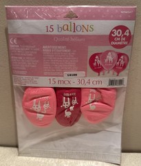 It’s a Girl 12” Latex Balloons for Baby Shower Gender Reveal (Pack of 15). NEW