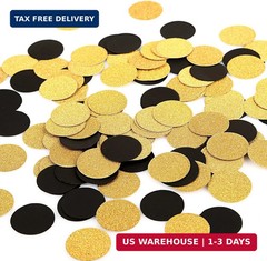 MOWO Glitter Confetti Circles Wedding Party Decor and Table Decor 1.2» in Diame