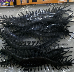 Fake Bugs Halloween Decoration Fake Bugs Plastic Black Centipedes 12 pcs