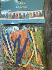6ft Multicolor Tassel Garland Banner With Rope